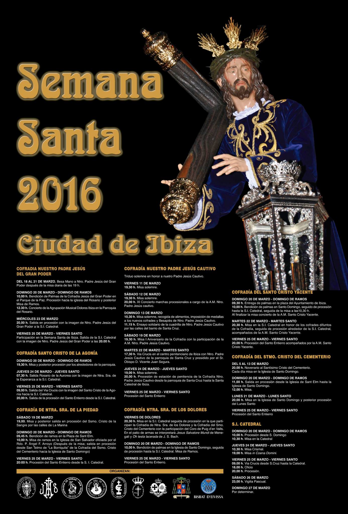Semana Santa en Eivissa 2016 Eivissa / 
Ibiza